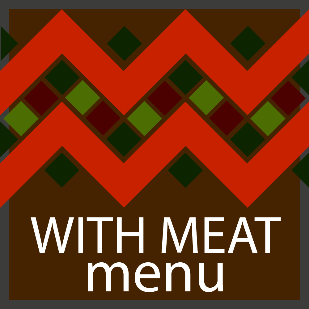 with meat Saturday Menu